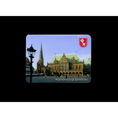 Bremen Rathaus-(6x8cm)Magnet