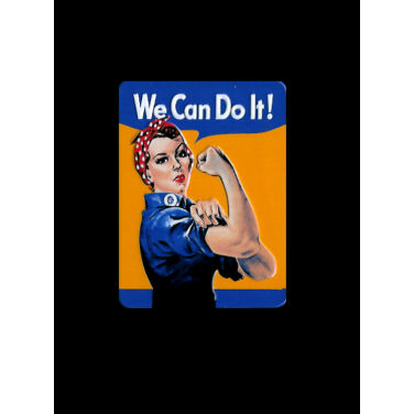 we can do it!-(6x8cm)Magnet