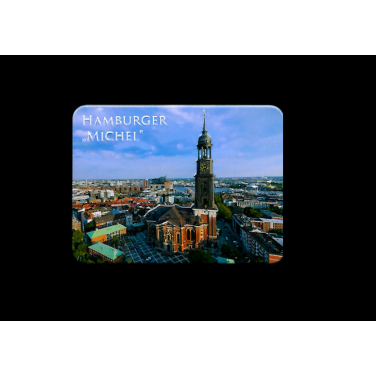 Hamburger Michel-(6x8cm) Magnet