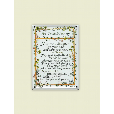 An Irish Blessing -(8 x 11cm)